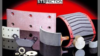 Reibmaterialien für Bremsen. Bild: STS Friction (Archiv: Vogel Business Media)