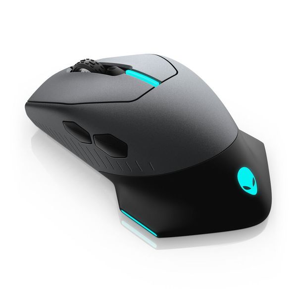 Die Gaming-Maus Alienware AW610M kann mit oder ohne Kabel verwendet werden. (Dell)