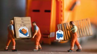 Ähnlich wie bei einem Etikett für die Abfallentsorgung werden Proteine in Zellen gekennzeichnet, um das zelluläre Entsorgungssystem darüber zu informieren, dass ein bestimmtes Protein entfernt werden kann. Je nach Art der Ubiquitin-Markierung wird entschieden, was mit dem Protein geschieht.   (Bild: Andreas - stock.adobe.com, adaptiert)