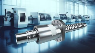 Kugelgewindetriebe der Performance Line von Bosch Rexroth mit neuer Flansch-Einzelmutter für vertikale und hochdynamische Linearanwendungen. (Bild: Bosch Rexroth AG)