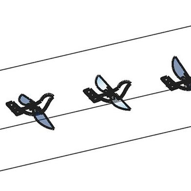 In dieser computergenerierten Flugsequenz schlagen die Flügel des Ornithopters ohne Getriebe oder Motoren – angetrieben werden sie stattdessen von dünnen piezoelektrischen Aktuatoren, die die gesamte Struktur in Schwingung versetzen. (Bild: Bilgen Lab)