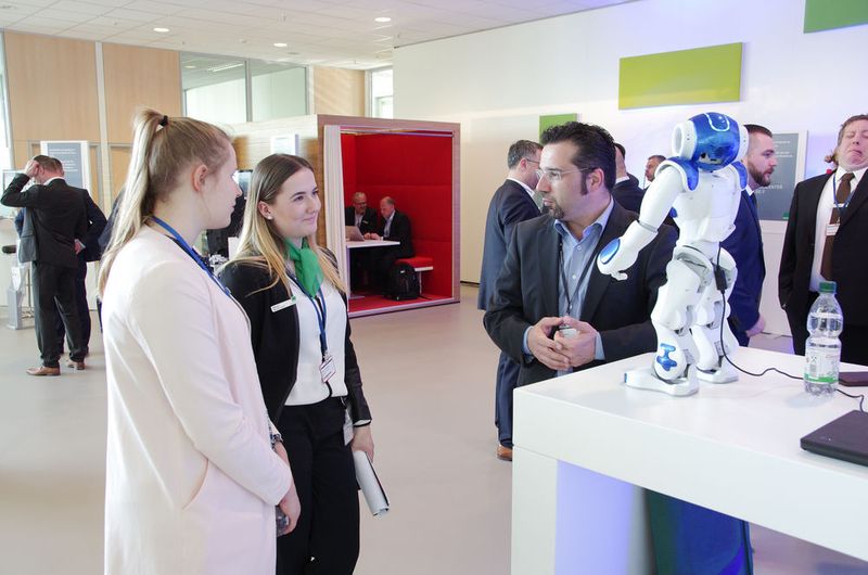 Die Robotik war ein Trendthema der Veranstaltung... (Bechtle)