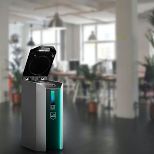 Als kompaktes Vapor Smoothing System von Dyemansion erzeugt die VX1 glatte,  versiegelte und marktreife Teile mit einer Oberflächenqualität wie bei spritzgegossenen Kunststoffteilen.(Bild:  Dyemansion)