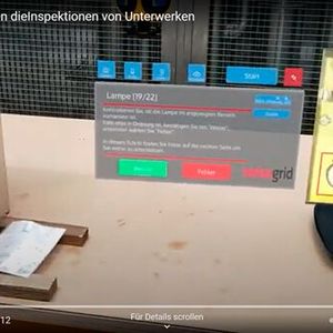 Extrait de la vidéo de Swissgrid AG qui guide le collaborateur lors du service de la machine.(Source :  Swissgrid AG)