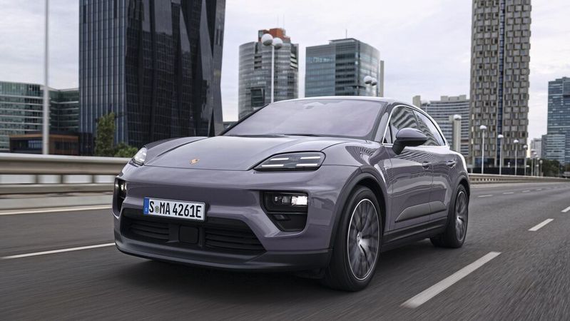 In der neuen Version gibt es den Porsche Macan nur noch elektrisch.(Bild:  Porsche AG)