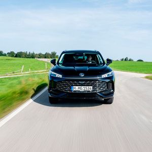 Die Front im aktuellen MG-Look sorgt für einen durchaus markanten Auftritt.(Bild:  MG Motor)