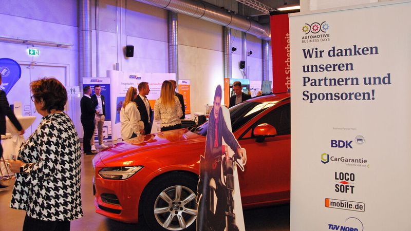 Ohne Sponsoren wäre eine Veranstaltung wie die „Automotive Business Days“ kaum möglich. (Bild: Simon – »kfz-betrieb«)