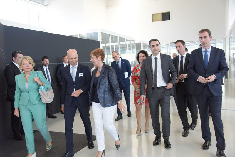 Impressionen von der Eröffnung des Danobat-WErks im norditalienischen Bistagno am 11. Juni 2018. Die Danobat Group will damit die Beziehungen zu den italienischen Kunden stärken und generell die internationale Marktdurchdringung voran treiben, wie es heißt. (Danobat)