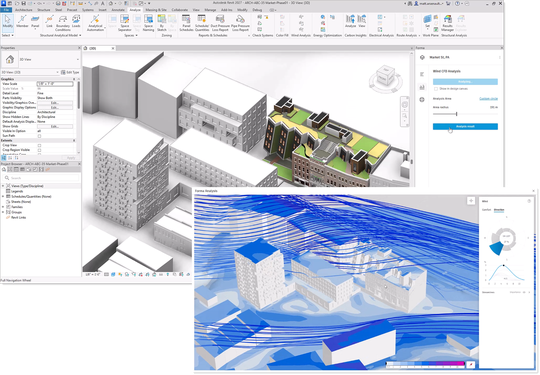Revit als der erste Forma Connected Client.(Bild:  Autodesk)