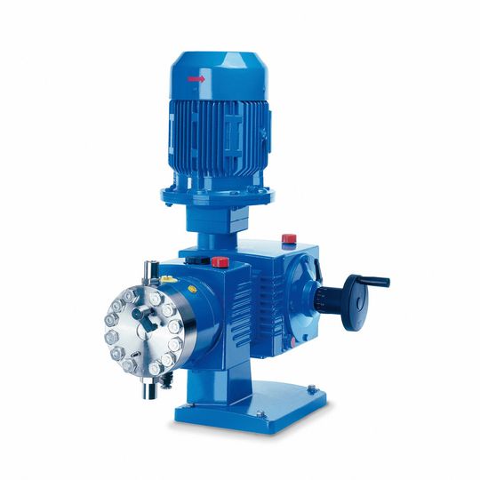 Zum Einsatz kommt eine „ecoflow LDC1 M910S“, die über eine hydraulische Leistung von 0,2 kW verfügt und mit einem Ex-Motor ausgestattet wurde. (Bild: LEWA)