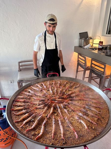 Die Paella scheint nun fertig zu sein. (Bild: Vogel IT-Medien GmbH)