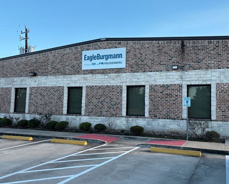 New signage at Eagle Burgmann’s Pasadena Service Center, which expands the company’s mechanical seal repair, service, and customer training capacity along the U.S. Gulf Coast. (Source: Eagle Burgmann)