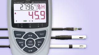 Die Geräte bieten Funktionen wie Max.- und Min.-Werte, Grenzwerte, Nullsetzen, Fühlerabgleich, Sensorkorrektur, Datenloggerfunktionen wie Zyklen, Echtzeituhr oder Sleepmode.  (Bild: Ahlborn)