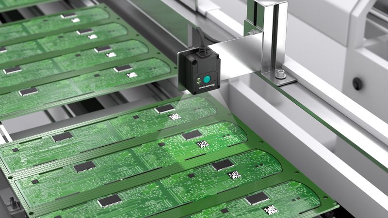 Eindeutige Identifikation von direkt aufgebrachten Codes (Direct Part Marking, DPM) (Bild: Pepperl+Fuchs)