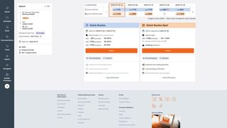 In der Sektion „Angebot“ können die Frachtraten eingesehen werden. (Bild: Eraneos)