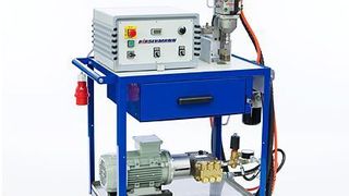 Das EDM-Bohrset zur Nachrüstung auf jeder Senkerodiermaschine ermöglicht beispielsweise das Herstellen von Startlochbohrungen direkt auf der Senkerodiermaschine ohne Umspannen des Werkstückes. Bild: Hirschmann (Archiv: Vogel Business Media)