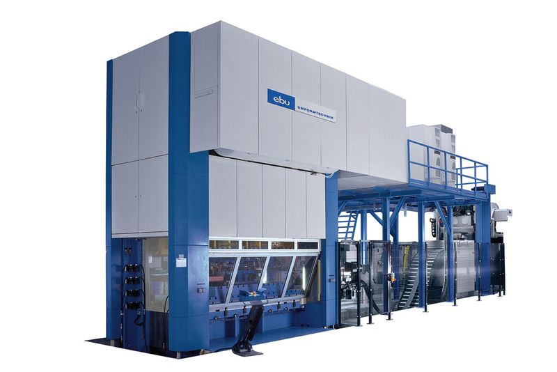 Die ebu Umformtechnik GmbH setzt bei den Produkten auf Servotechnologie mit intelligentem Energiemanagementsystem. (Bild: Ebu Umformtechnik)