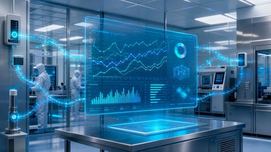 Die Software Cleanroom Trend Pro wertet nicht nur einzelne Messwerte aus, sondern führt unterschiedliche Datenquellen in einem einheitlichen Analysekontext zusammen.(Bild:  KI-generiert)
