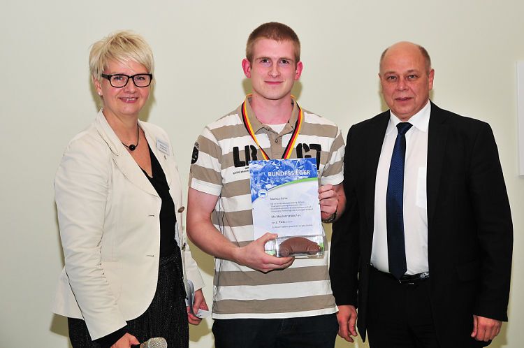 Markus Dölle landete auf Platz zwei und ... (Foto: Schmidt)