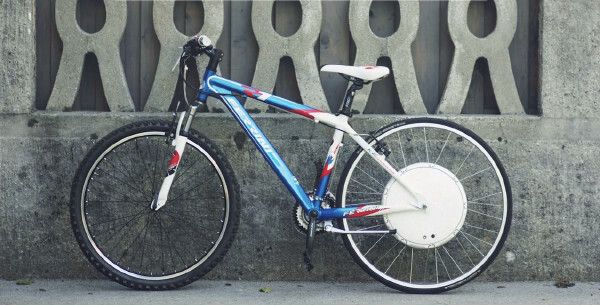 Das Smart-Wheel lässt sich jeden Fahrradrahmen montieren (FlyKly)