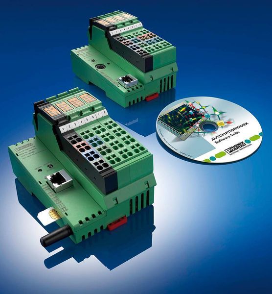 Bild 3: Durch die Programmiersoftware und die Einbindung in die IT-Welt werden die Kleinsteuerungen zu einem ganzen Automatisierungssystem. Bilder: Phoenix Contact (Archiv: Vogel Business Media)