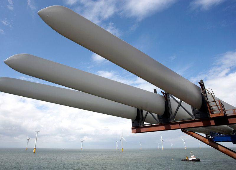 Ebenfalls ein Siemens-Projekt: Der Windpark Burbo in Großbritannien. (Bild: Siemens)