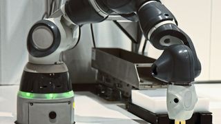 Cobots gehört die Zukunft. Dieses Segment verspricht also steigenden Umsatz. (Stefanie Michel)