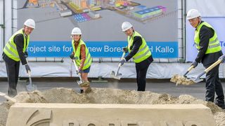 Spatenstich in Kallo am 9. September (Borealis)