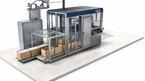 Box Filling Unit (BFU) von Illig: zu sehen schon auf der Düsseldorfer Fachmesse Interpack vom 7. bis zum 13. Mai 2026. (Bild: Illig)