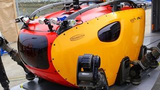 Der Crabbter CR200 ist eine speziell für die Tiefsee entwickelte Roboterkrabbe. (Kiost)