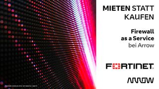 Mit Firewall as a Service können Partner von Arrow ihren Kunden Firewalls von Fortinet auf Mietbasis anbieten. (Arrow)