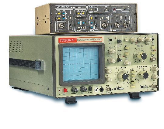1987: Mit dem Digiscope Converter hatte der Kunde die Möglichkeit, sein Analoggerät zu einem digitalen Speicherosi (DSO) aufzurüsten. (Bild: Conrad)