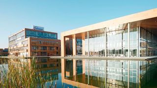 Der Infineon-Hauptsitz in Neubiberg.  (Infineon )