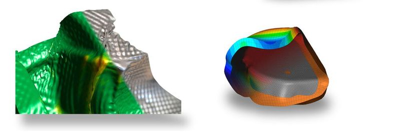 Großflächige Karosserieteile, elektronische Bauteile, Isolierbleche und Umformung dicker Bleche – Stampack-Anwender kommen aus allen Bereichen der Blechumformung.(Bild:  Stampack)