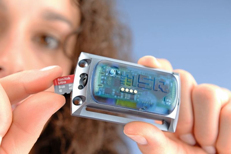 Datenlogger MSR165 mit 3-Achsen-Beschleunigungssensor. (Patrick Hofmann / MSR)