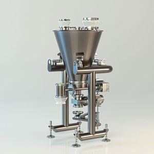 CS+ eignet sich für kleine Mengen ab 1 Liter pro Stunde sowie hohe Dosierleistungen von bis zu 5.500 Liter pro Stunde. (Bild:  Schenck Process)