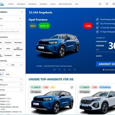 Der BVfK hat die Plattform Auto.de, die zur Autoland AG gehört, wegen Intransparenz und Unzulässigkeiten abgemahnt.  (Bild: Auto.de)