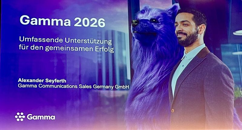 Gamma hat auf der Gammaverse 2026 die neue Vertriebsorganisation und das neue Partnerprogramm vorgestellt.(Bild:  Vogel IT-Medien)