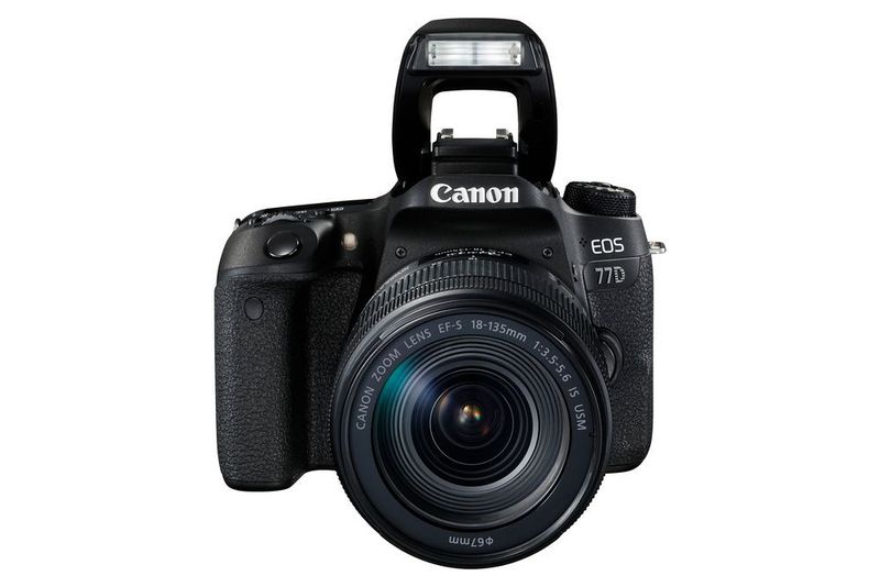 Im Inneren der EOS 77D, wie auch der anderen Neuvorstellungen, arbeiten ein 24,2-Megapixel-CMOS-Sensor sowie ein Digic-7-Prozessor. (Canon)