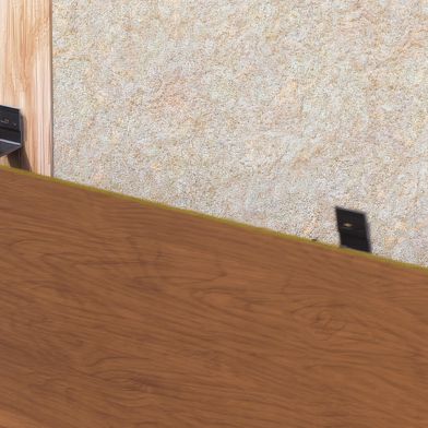 Eine Befestigung mit dem Plank-Clip-System ist sowohl auf Holz- als auch auf Aluminiumunterkonstruktionen möglich. 

 (Bild: Rockpanel)