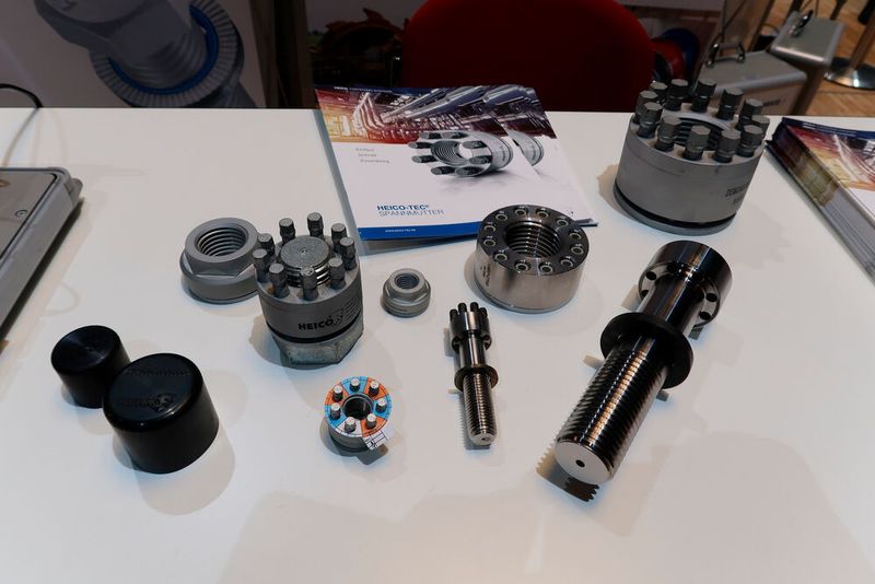 Heico hat zusätzlich zu seinen Spannmuttern Spannschrauben entwickelt. Mit ihnen kann ebenfalls durch viele kleine Schrauben ein großes Anzugsmoment erzeugt werden. (Bild: D.Quitter – VCG)