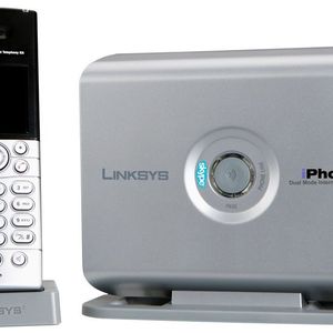 Skypen ohne PC ermöglicht das iPhone CIT 400 von Linksys.