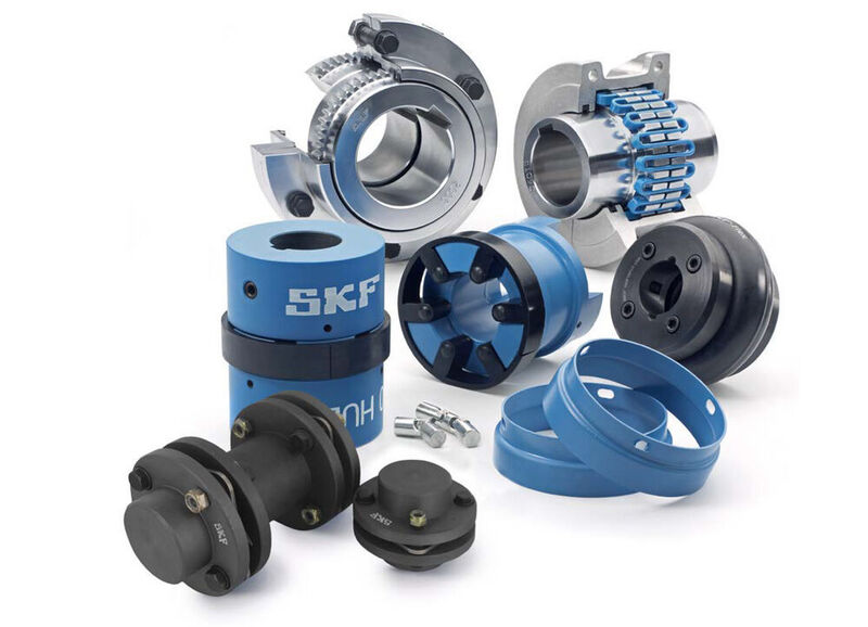Special couplings and clutches are available for a wide variety of applications. Their common feature is the transmission of rotary movements. (SKF Group)