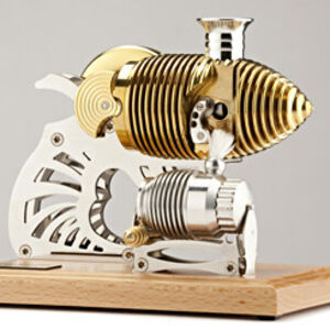 Leistungsstarkes Stirlingmotor Modell Mechanische Arbeit Dampfkraftmotor 
