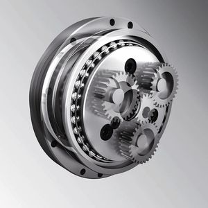 Die kompakten Zykloidgetriebe der neuen RF-P-Serie von Nabtesco realisieren auch auf engstem Bauraum hohe Geschwindigkeiten von bis zu 200 min-1 bei minimalem Spiel.