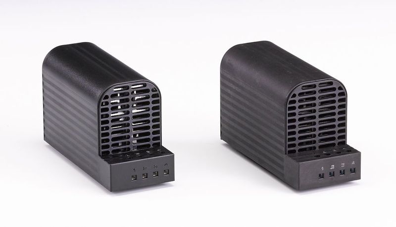 Des weiteren verlieh die Jury sieben gleichwertige Auszeichnungen. Das Original (links) des Schaltschrank-Heizgerätes „CS 06020.0-00“ mit einer Heizleistung von 150 Watt stammt von Stego-Holding GmbH aus Deutschland, das Plagiat (rechts) von Wenzhou Natural Automation Equipment Co. aus China. Das Produktdesign, welches nicht technisch bedingt ist, wurde 1:1 kopiert, ebenso wurden Stego-Artikel-Nummern, Stego-Zertifikate sowie die Bedienungsanleitung übernommen, sodass irreführende Verwechslungen unausweichlich sind. Qualität und Leistungsstärke sind geringer als beim Original. Essentielle Sicherheitsstandards der Elektroindustrie werden durch die Kopie verletzt. (Aktion Plagiarius e.V.)