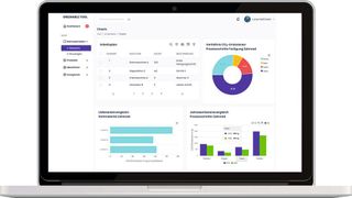 Das Start-Up greenable entwickelt Software für Unternehmen, damit diese den CO2-Fußabruck ihrer Produkte einfach erfassen können: Die Software bereitet die Daten visuell auf, sodass zum Beispiel über Diagramme ein Vergleich verschiedener Produktionsschritte oder Jahre möglich ist. (greenable)