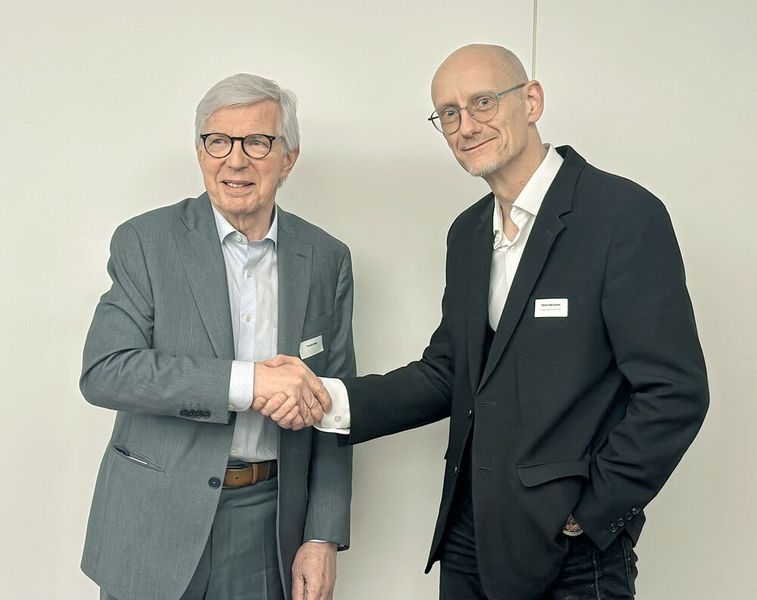 Francis Koller, à gauche s'en va de l'AFDT, laissant sa place à son homonyme Pierre-Yves Kohler, au moins le nom ne sera pas compliqué à retenir ! (Source : Margaux Pontieu)