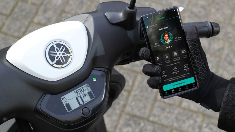 Yamaha verküpft den Roller mit einer My-Ride-App. (Bild: Yamaha)