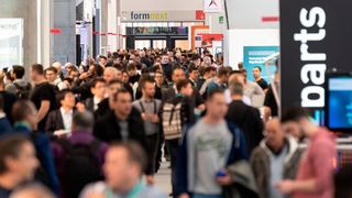 Mit rund 34.500 Besuchern kamen noch einmal über 28 Prozent mehr Besucher als im Vorjahr. Damit bleibt die Formnext die am schnellsten wachsende Fachmesse in Europa. (Mathias Kutt / Mesago)